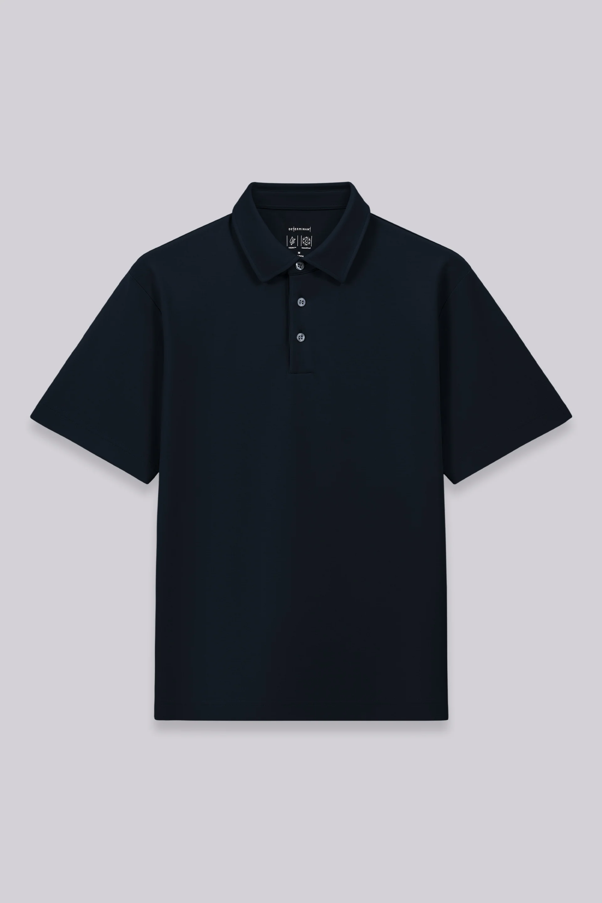 VISDRY™ Double-Face Knit Polo | Navy 14036N - Image 4