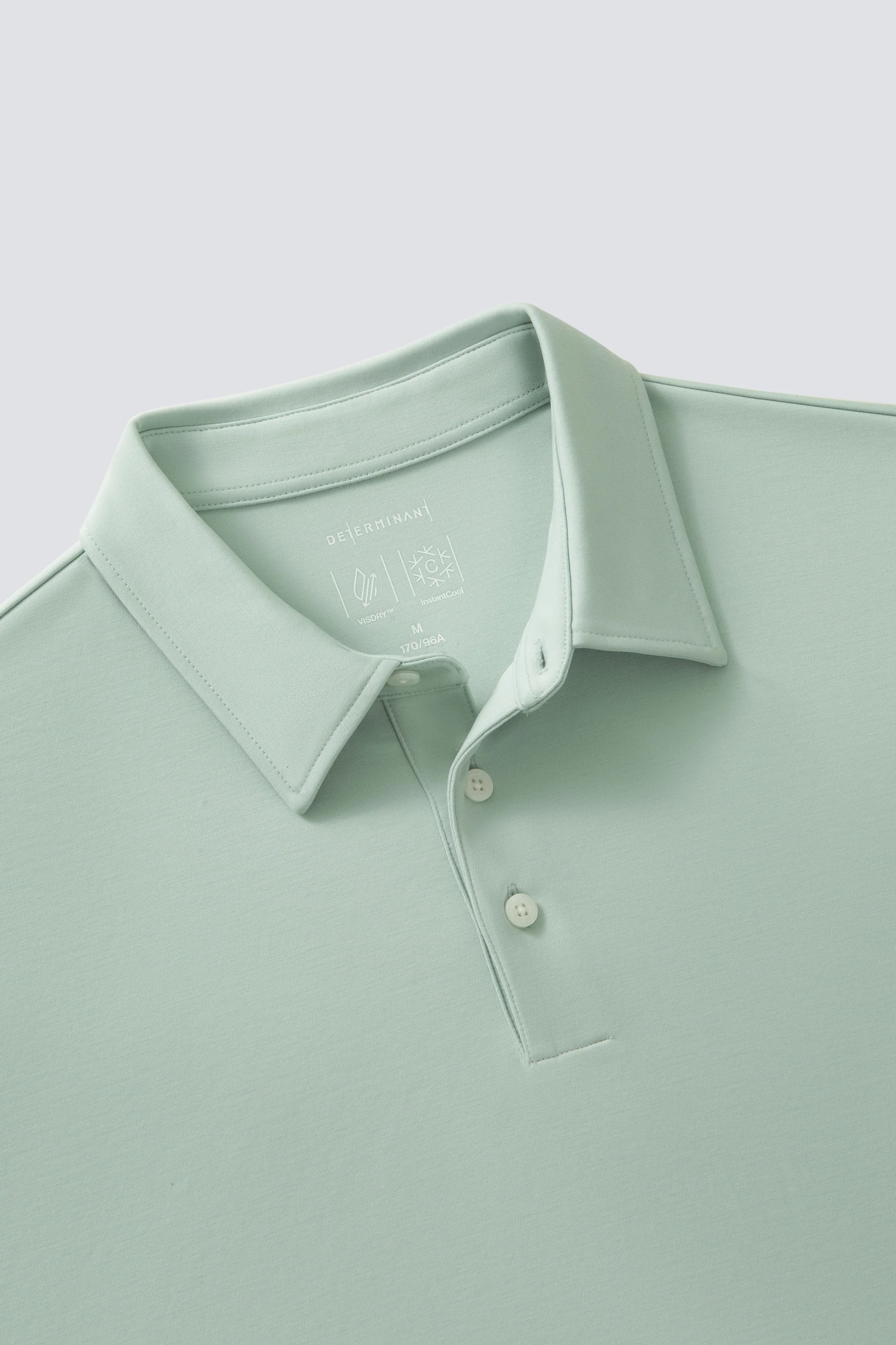 VISDRY™ Double-Face Knit Polo | Sky Grey PT4504 - Image 5