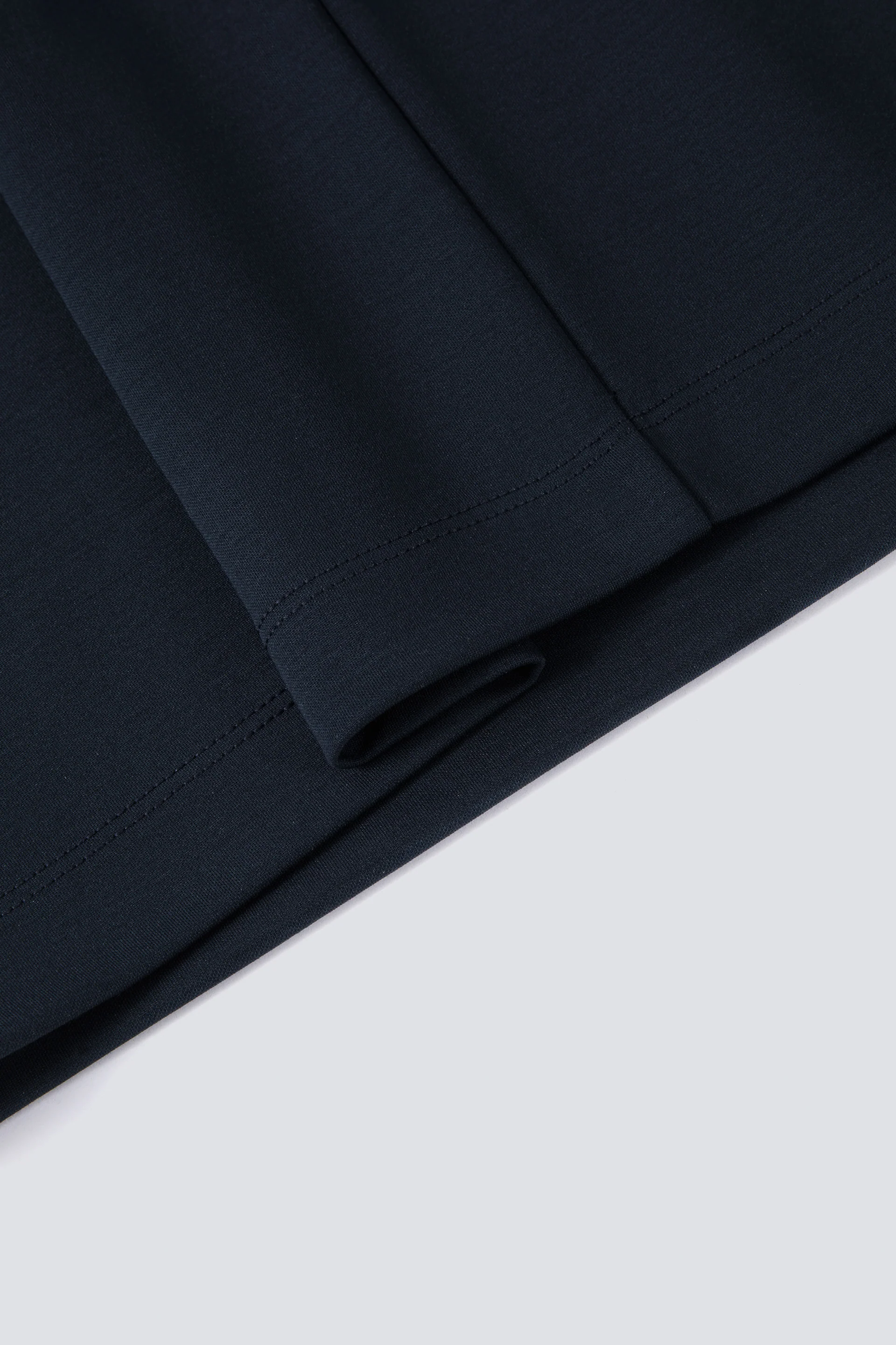 VISDRY™ Double-Knit Crew Neck T-shirt | Navy 14036N - Image 8