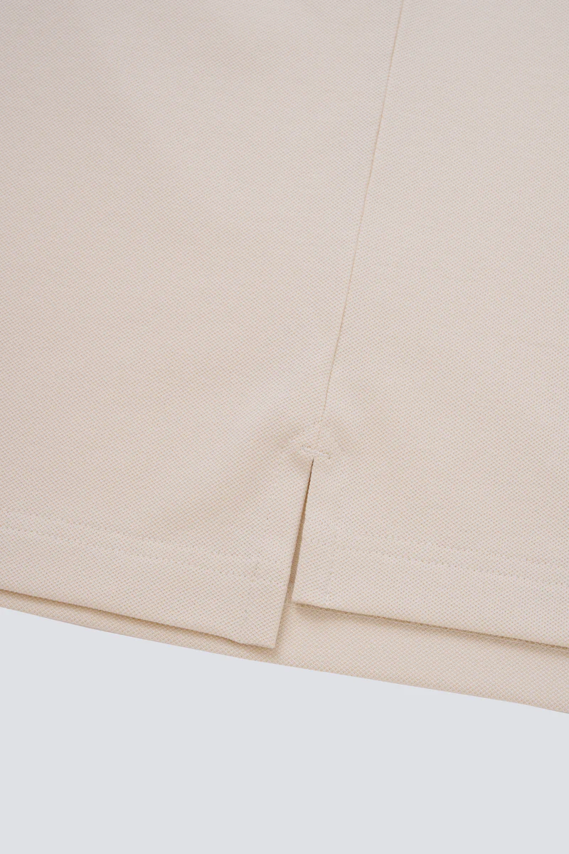 VISDRY™ Pique Polo | Beige BGE014 - Image 8