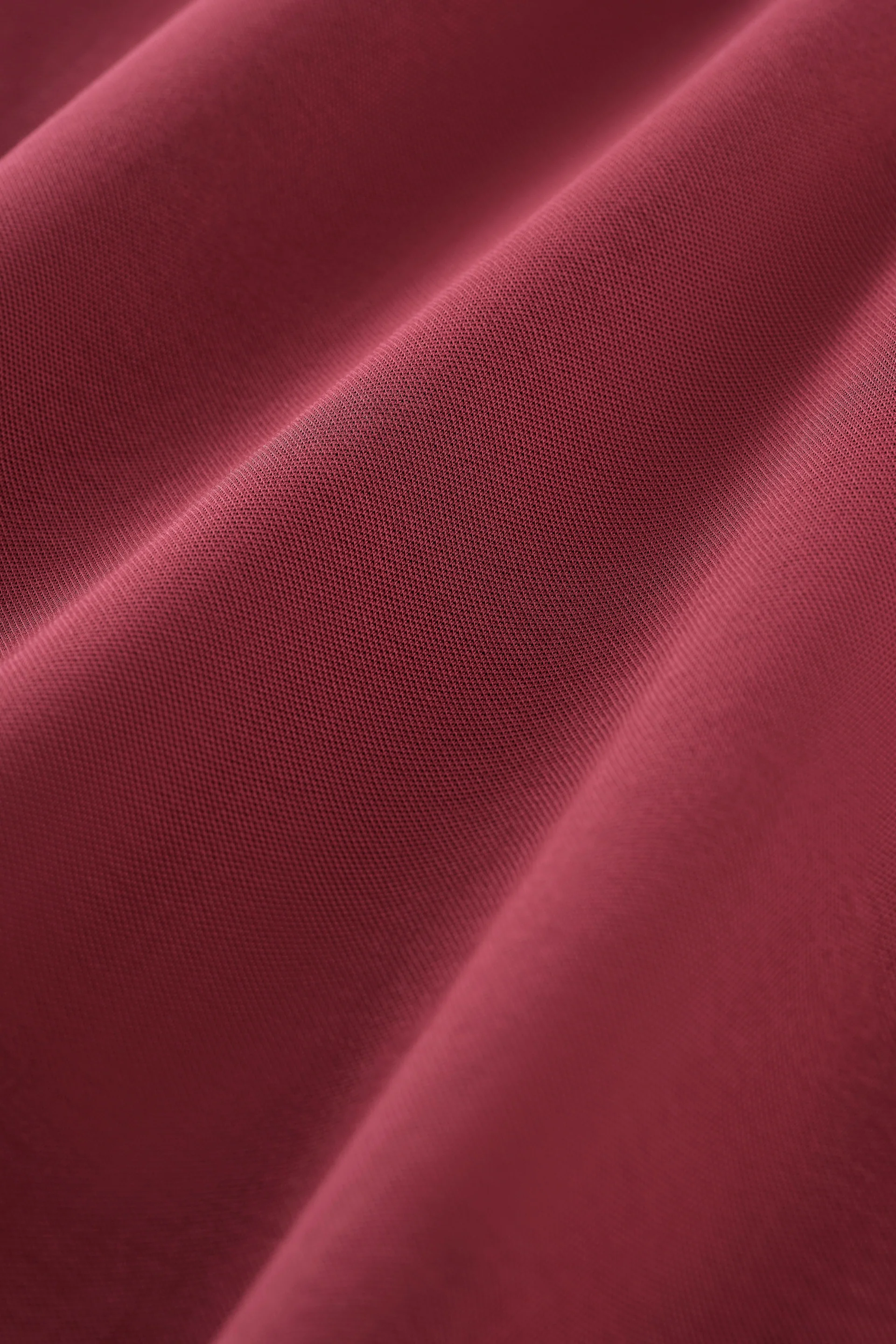 VISDRY™ Pique Tipped Polo | Burgundy BRE112 - Image 4