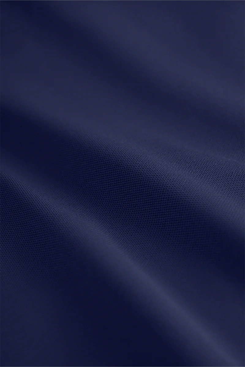 VISDRY™ Pique Tipped Polo | Patriot Blue PT3925 - Image 5