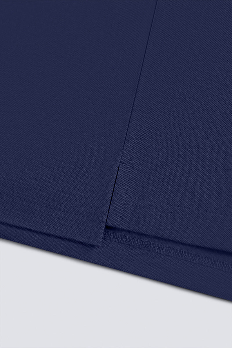 VISDRY™ Pique Tipped Polo | Patriot Blue PT3925 - Image 6