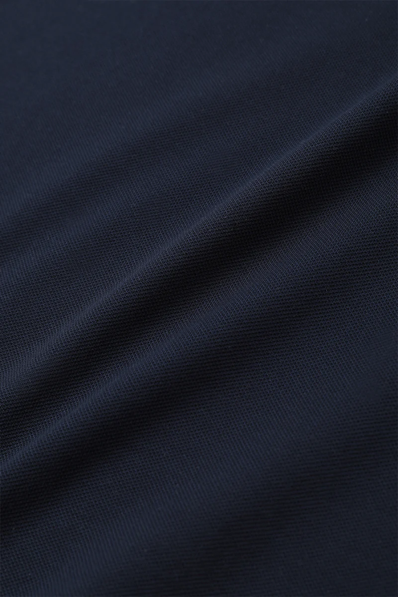 VISDRY™ Pique Tipped Polo | Navy NNY096 - Image 8