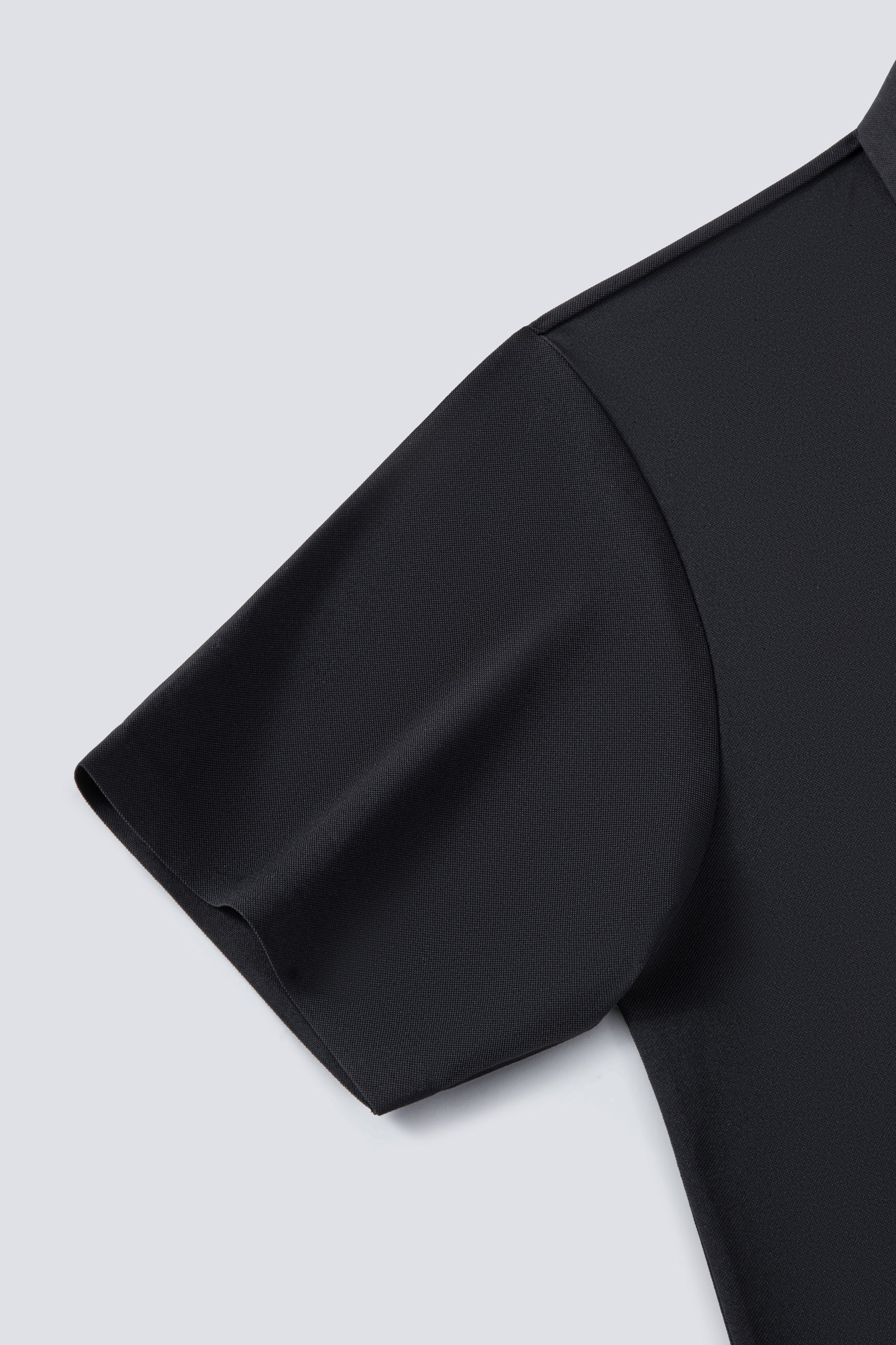 VISDRY™ Sharp Pique Polo | Black BKFD01 - Image 6