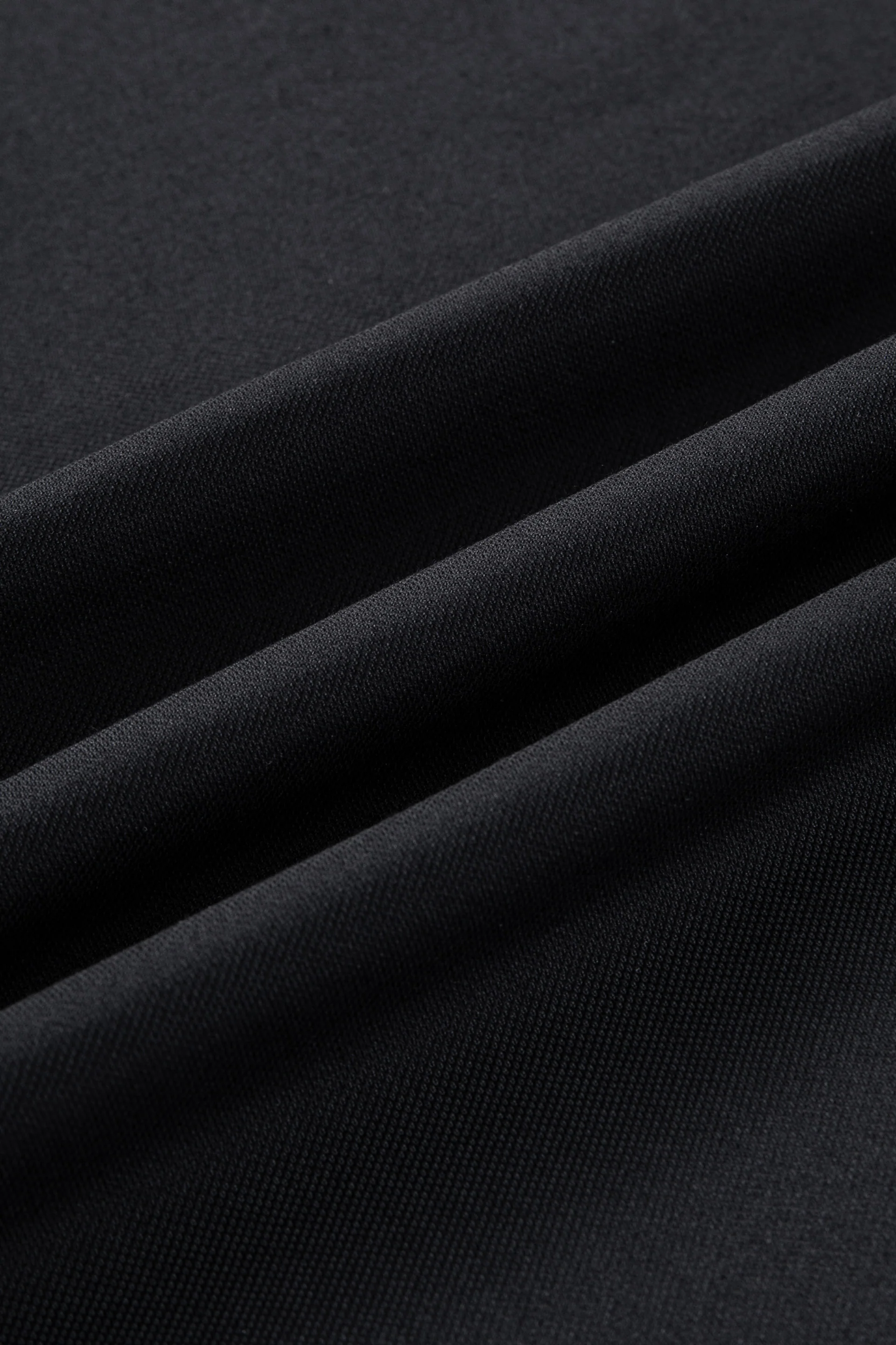 VISDRY™ Sharp Pique Polo | Black BKFD01 - Image 8