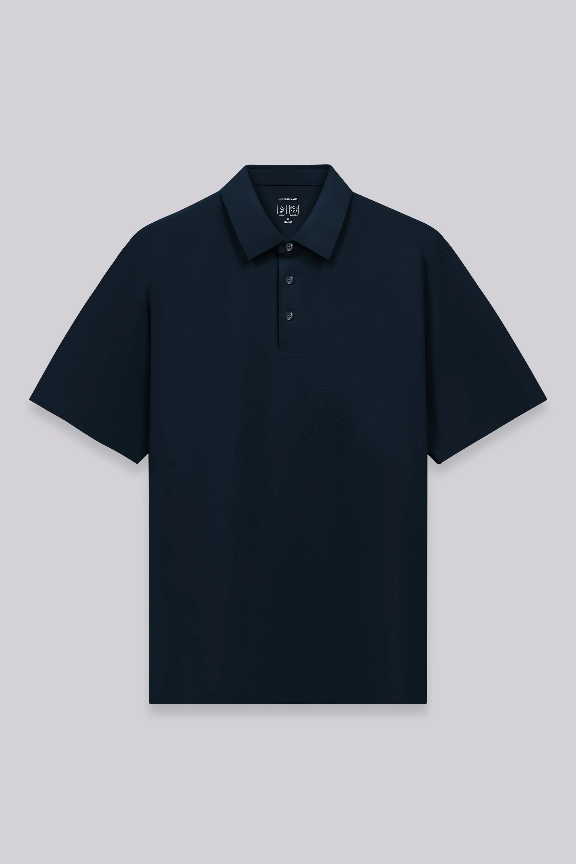 VISDRY™ Sharp Pique Polo | Navy 14036N - Image 4