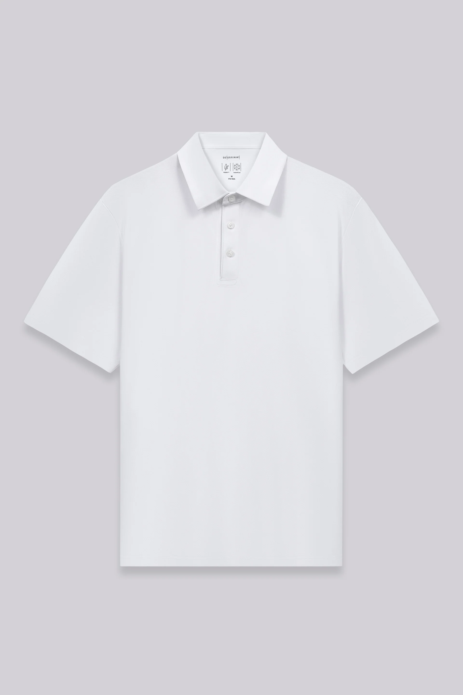 VISDRYâ„¢ Sharp Pique Polo | White WH001Z - Image 4
