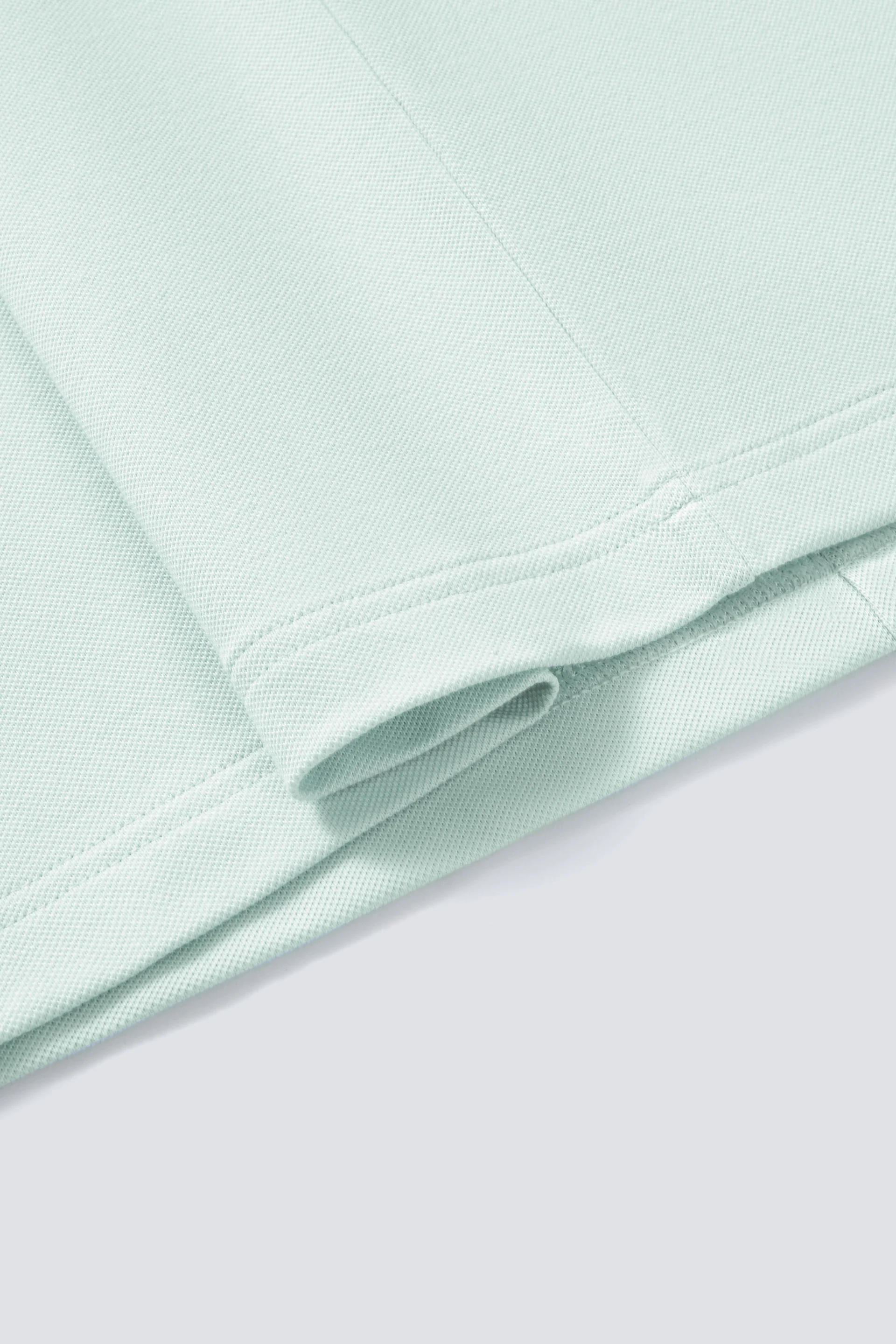 VISDRY™ Tonal Tipped Pique Polo | Seafoam Green PT4610 - Image 6