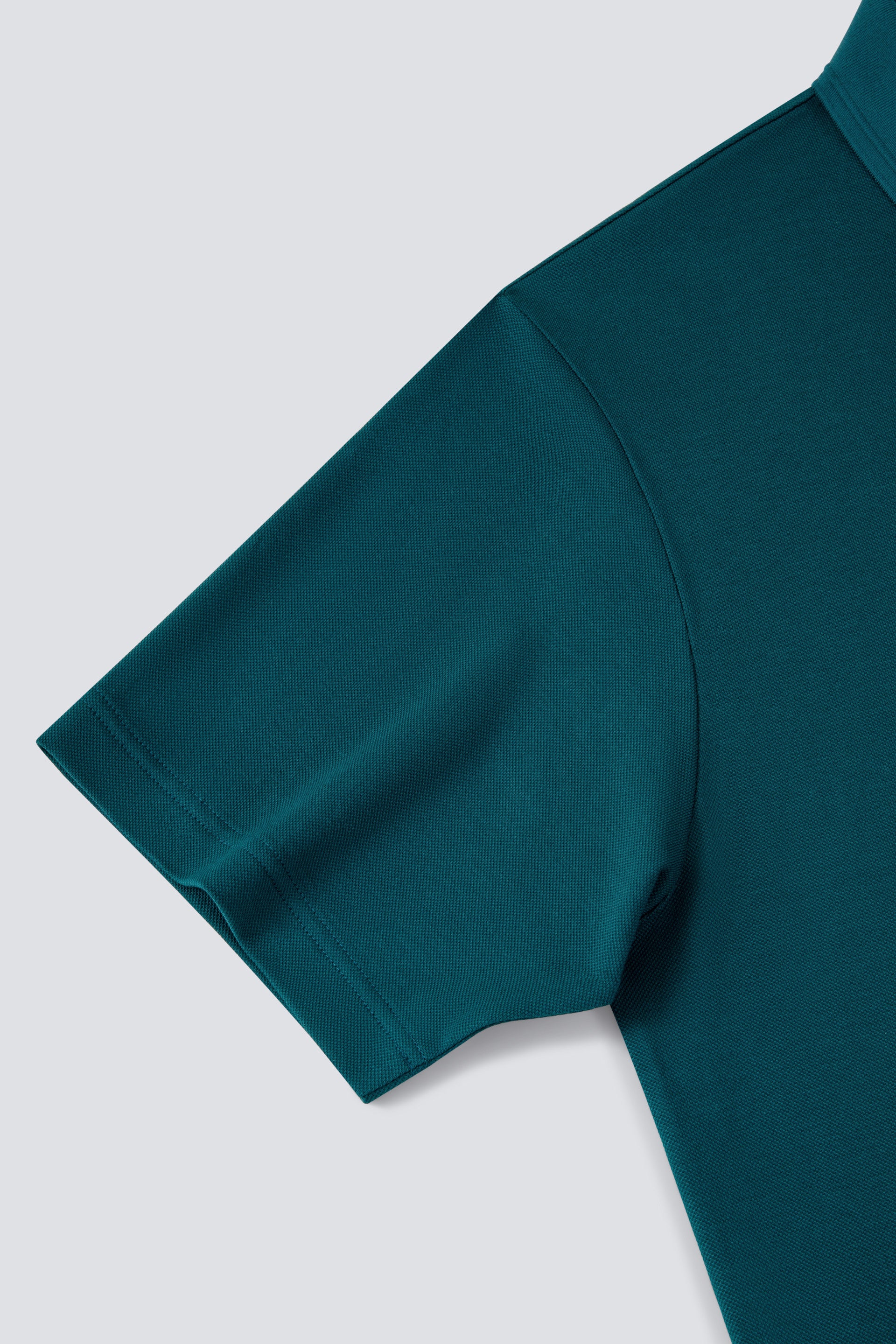 VISDRYâ„¢ Tonal Tipped Pique Polo | Teal Green PT316C - Image 6