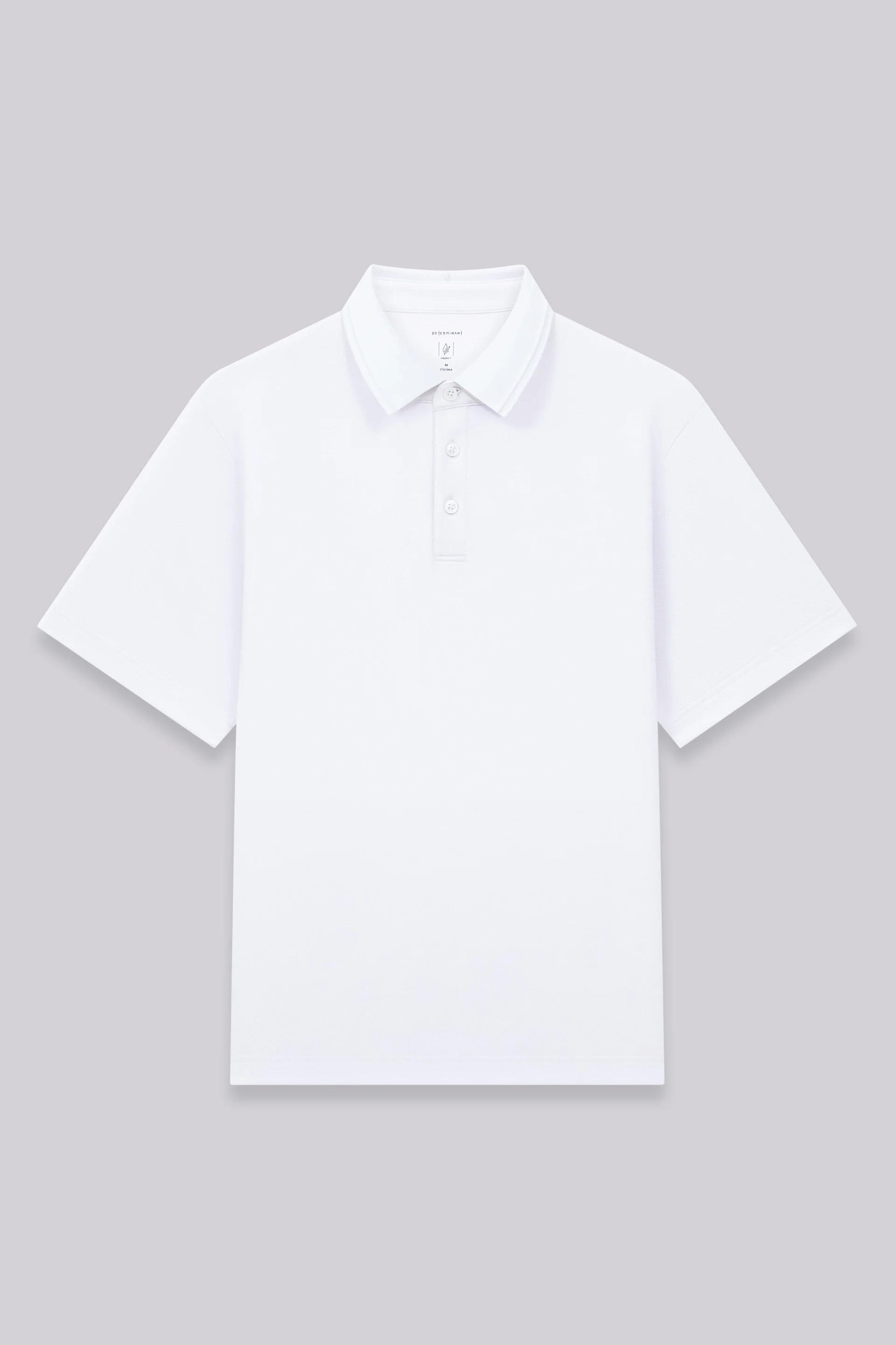 VISDRY™ Tonal Tipped Pique Polo | White WH001Z - Image 3