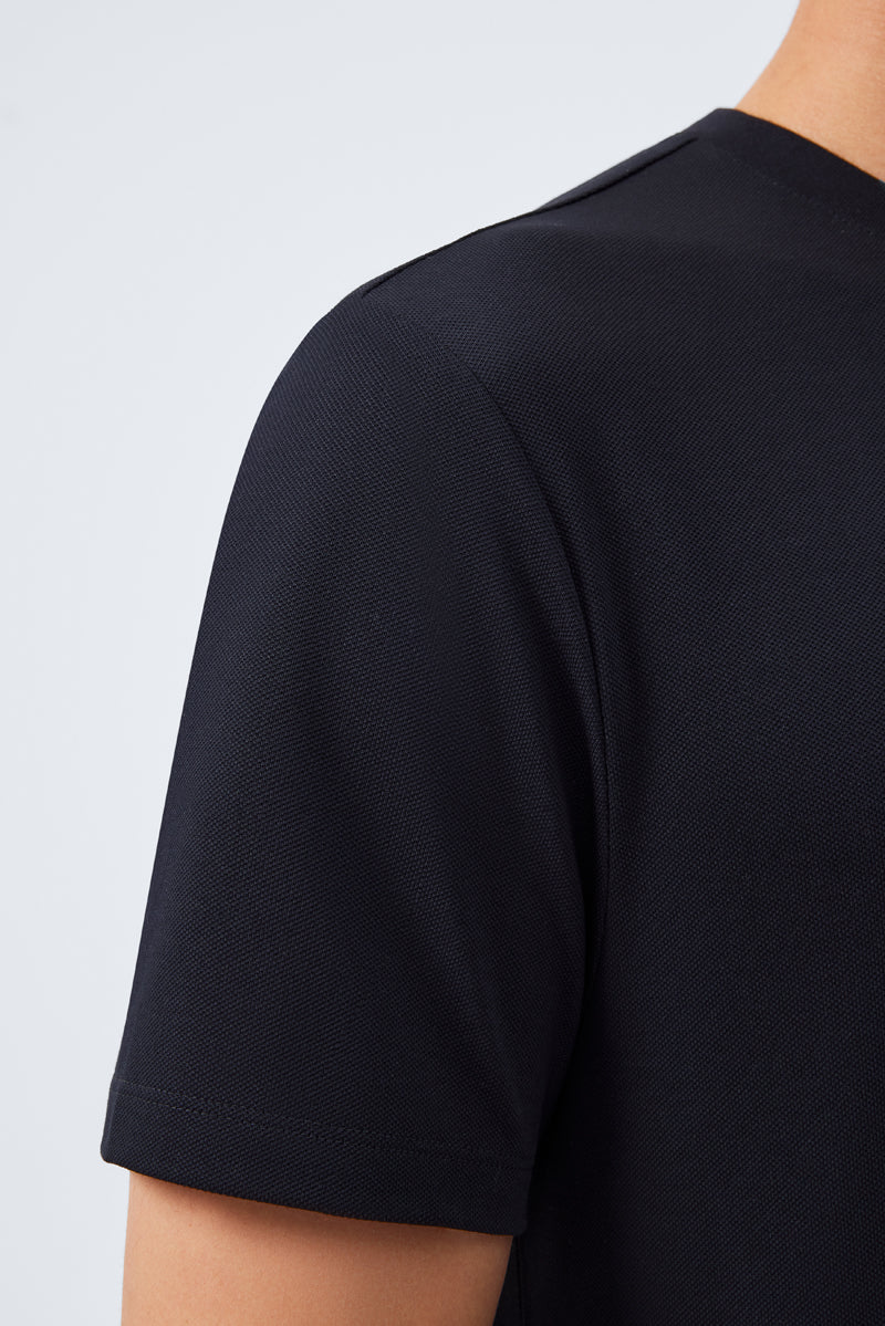 VISDRY™ Crew Neck T-Shirt | Black BKFD01 - Image 5