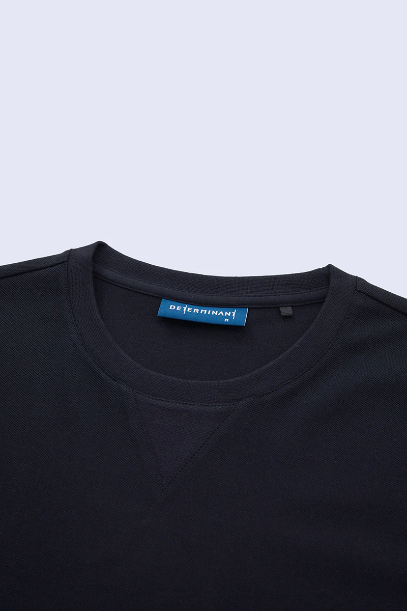 VISDRY™ Crew Neck T-Shirt | Black BKFD01 - Image 7