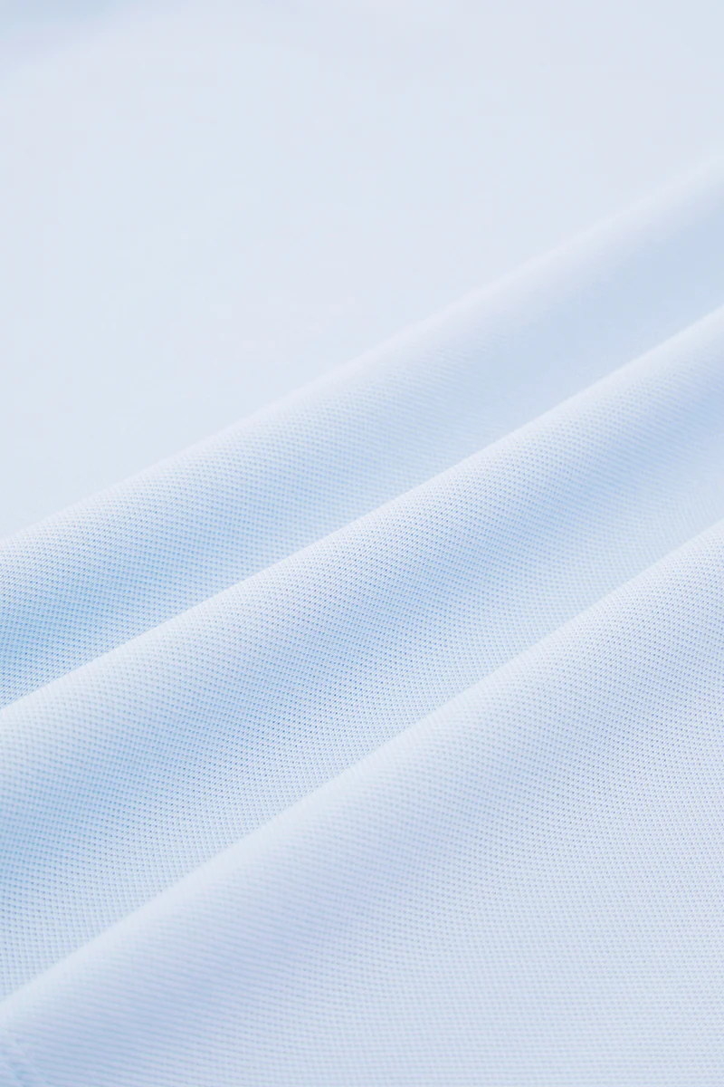 VISDRY™ Crew Neck T-Shirt | Light Blue BLE237 - Image 9