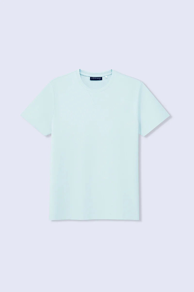 VISDRY™ Crew Neck T-Shirt | Mint T545UZ - Image 10