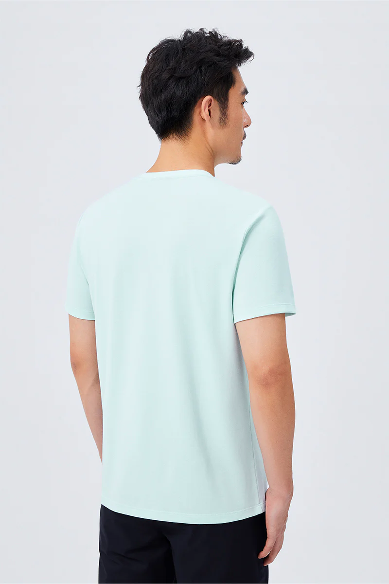 VISDRY™ Crew Neck T-Shirt | Mint T545UZ - Image 4
