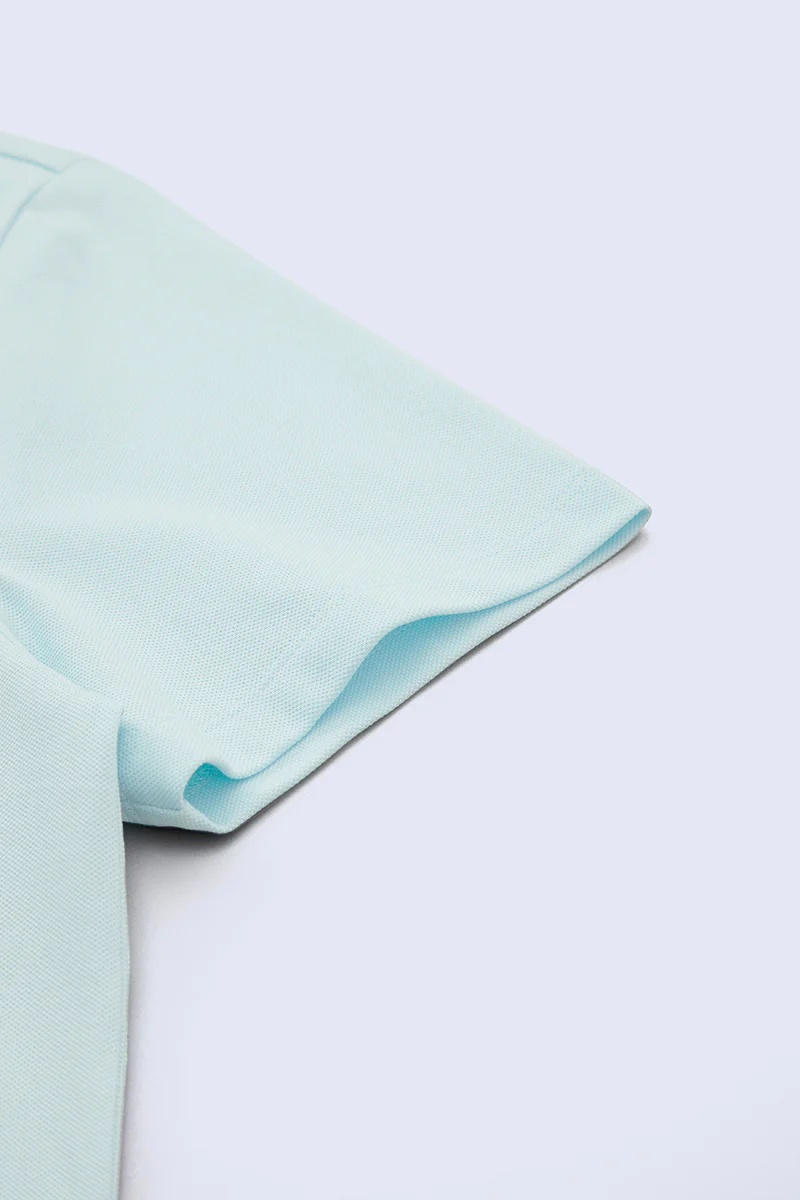 VISDRY™ Crew Neck T-Shirt | Mint T545UZ - Image 6