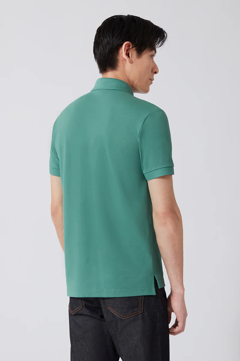 VISDRY™ Pique Polo | Green 175513 - Image 4