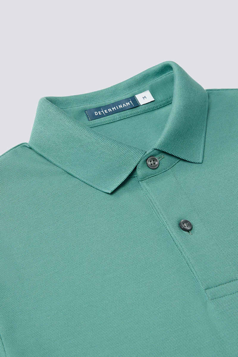 VISDRY™ Pique Polo | Green 175513 - Image 9