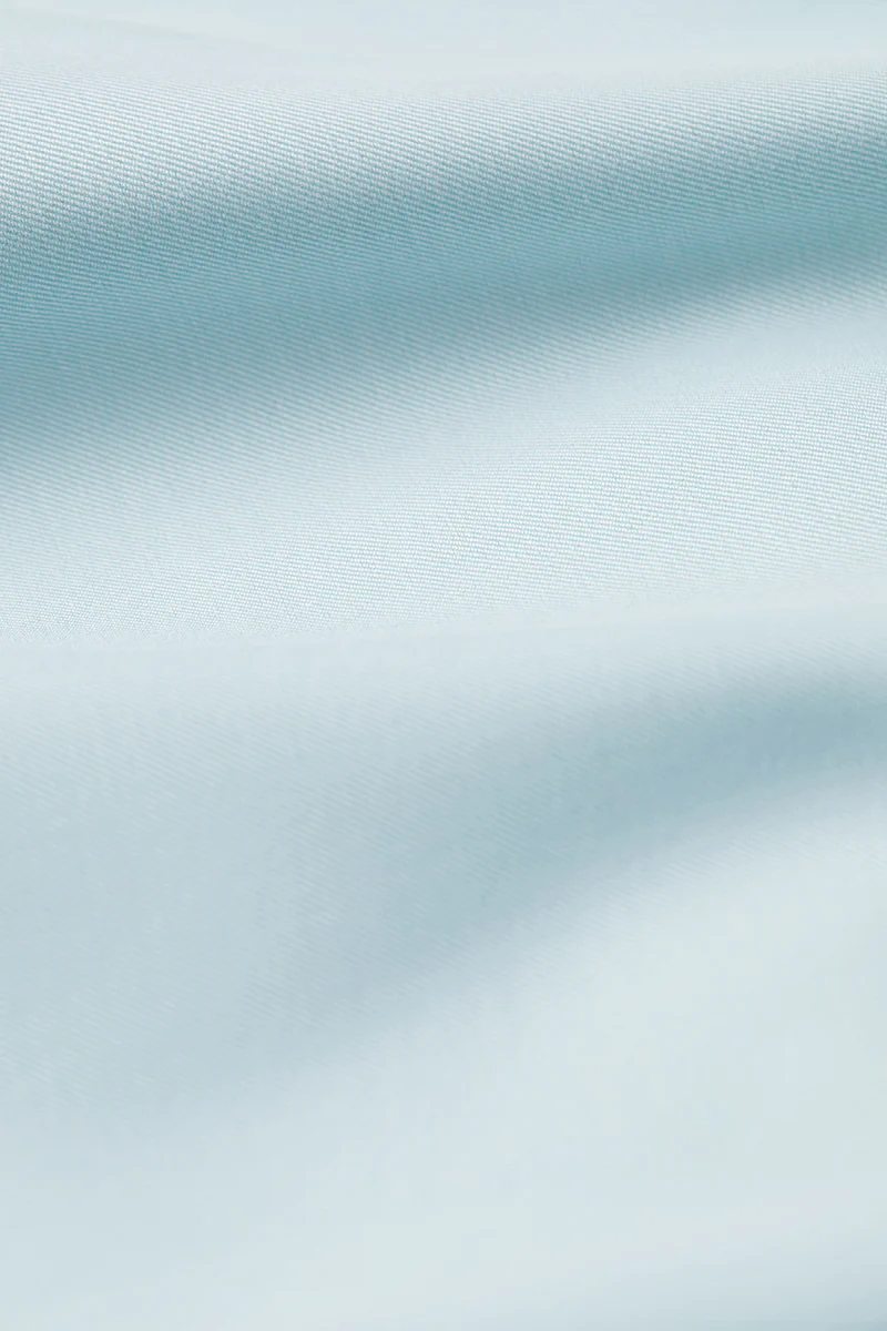 VISDRY™ Twill Button-Down Smart Shirt | Mint 7560NZ - Image 13