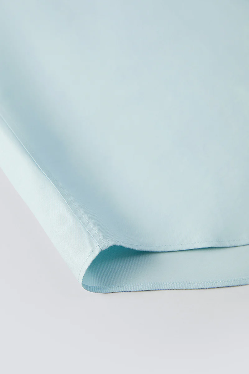 VISDRY™ Twill Button-Down Smart Shirt | Mint 7560NZ - Image 8