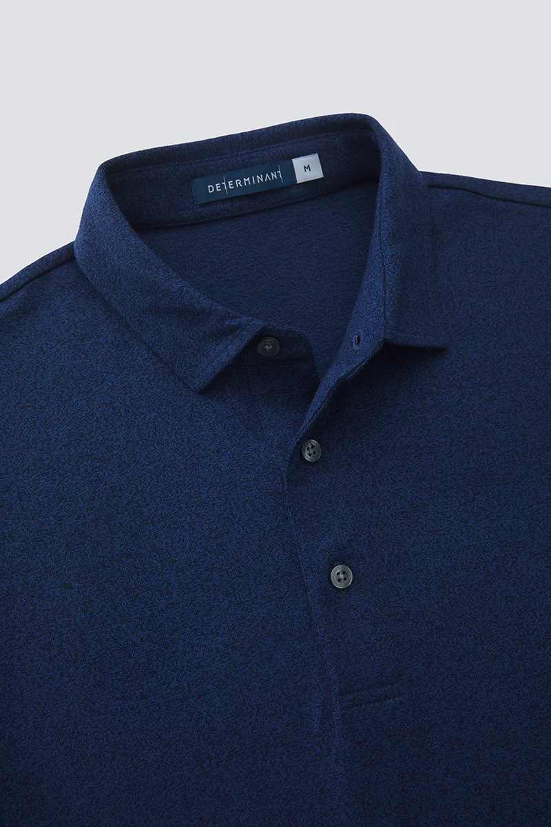 Waterless Dye Jersey Polo | Dark Blue BL3012 - Image 7
