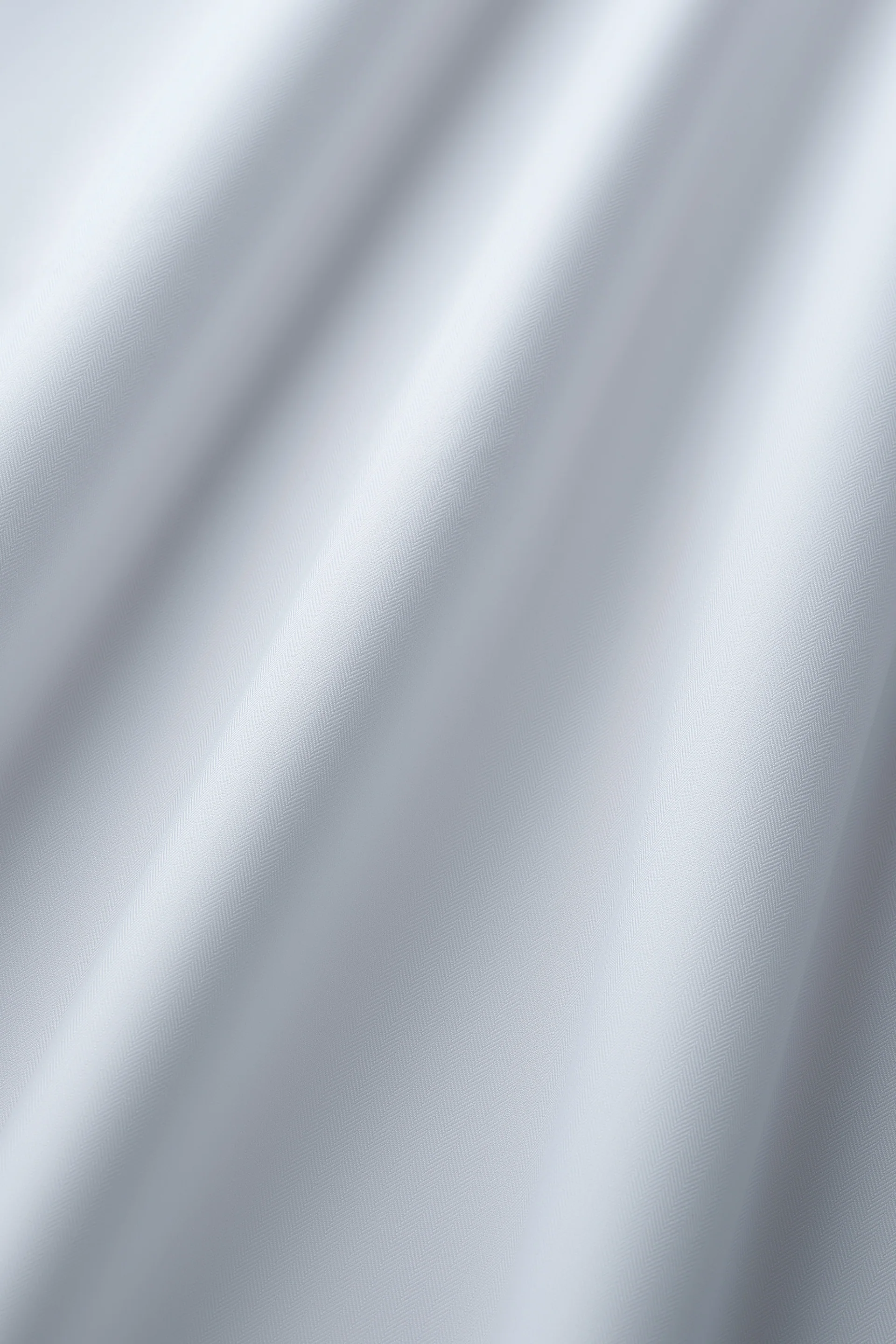 Wrinkle-Free Classic Herringbone Dress Shirt | White WH001Z - Image 5