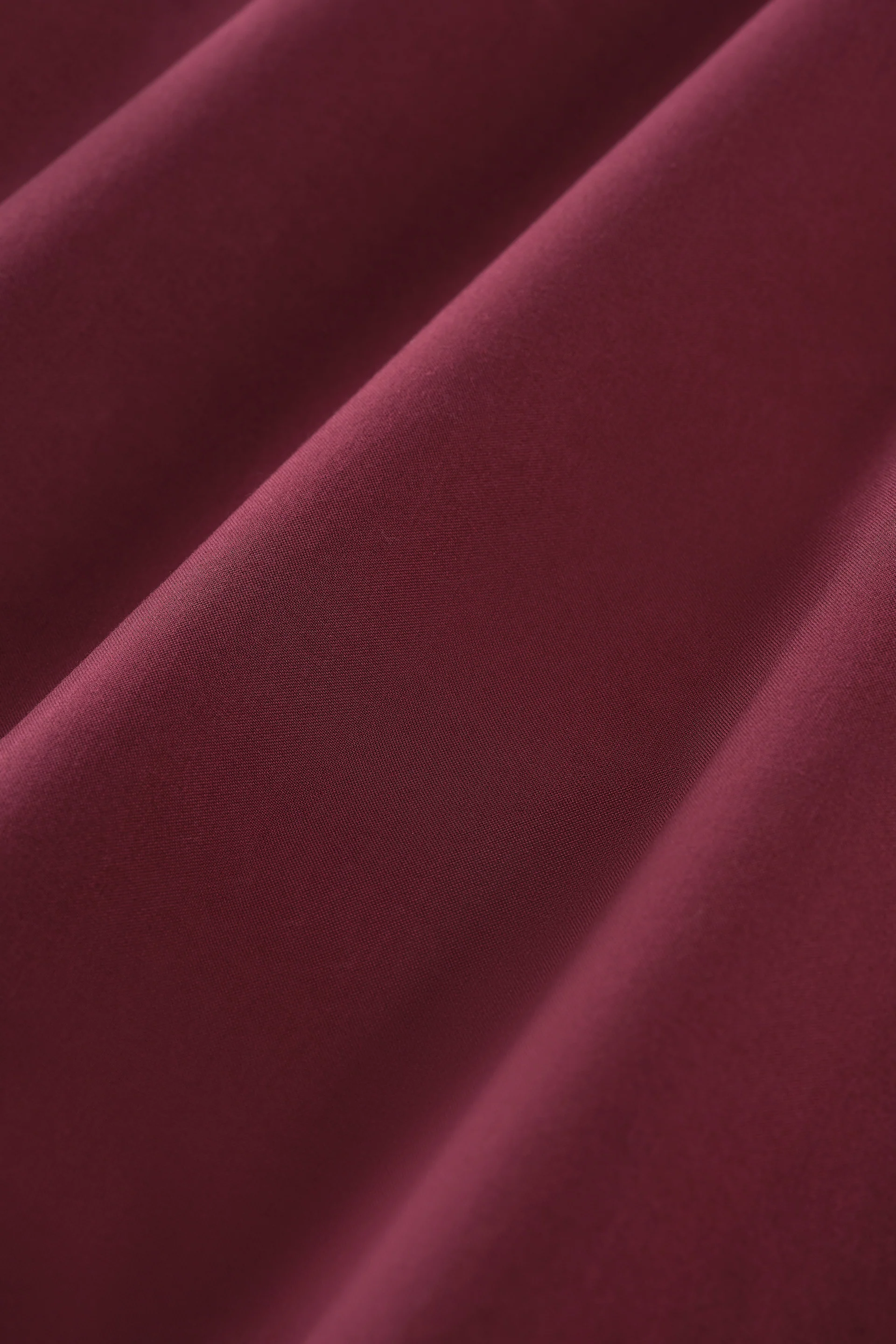 Wrinkle-Free Pinpoint Oxford Dress Shirt | Plum Burgundy 12304N - Image 4