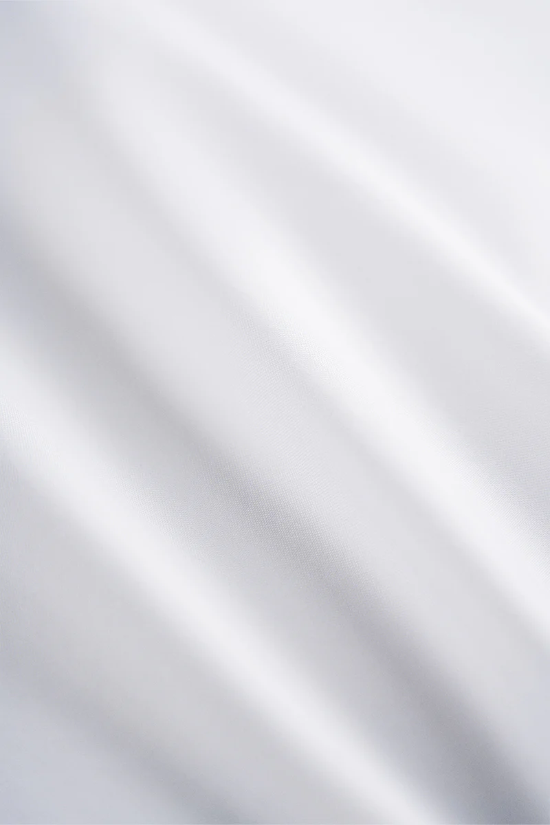 Wrinkle-Free Pinpoint Oxford Pocket Dress Shirt | White WH001Z - Image 4