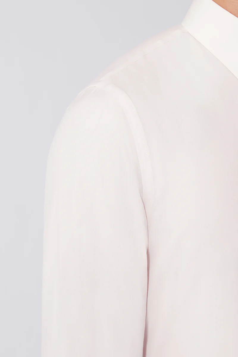 Wrinkle-Free Poplin Dress Shirt | Pink 2784PZ - Image 5