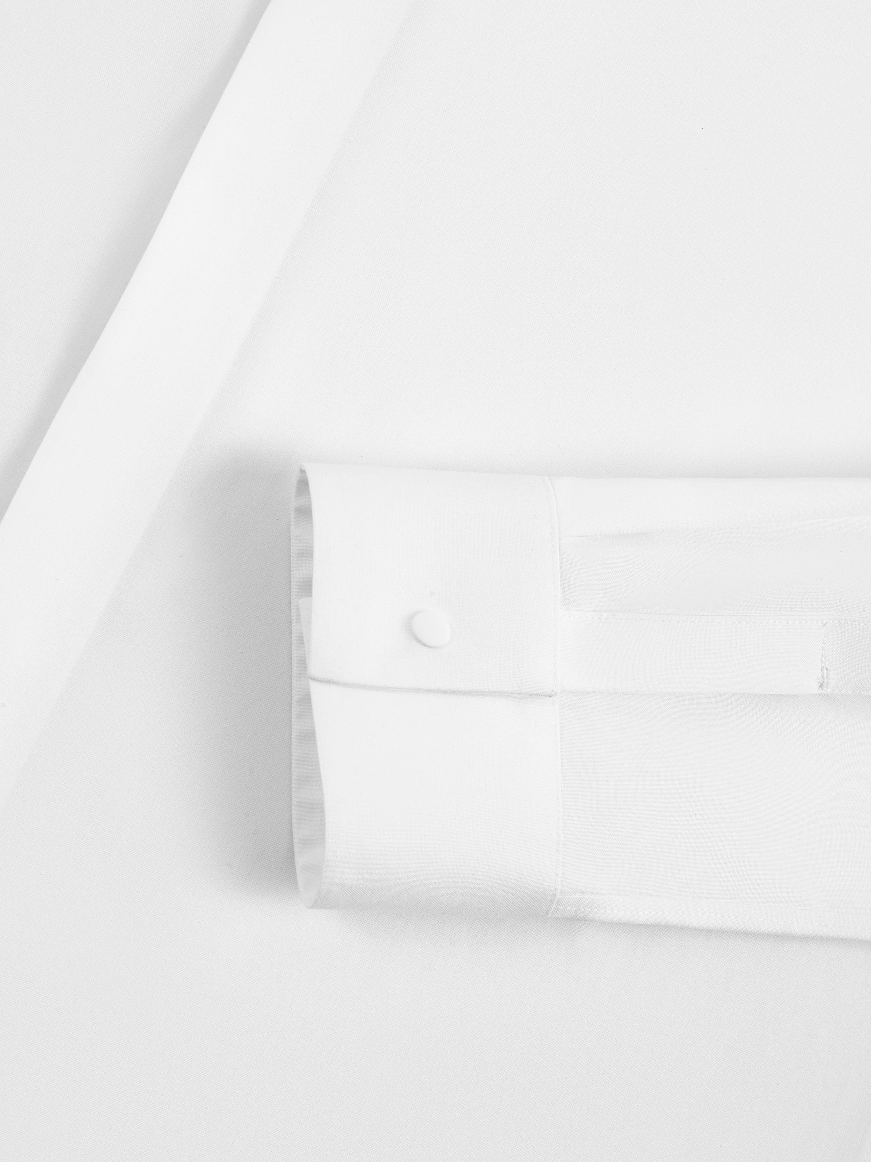 Wrinkle-Free Sharp Shirt | White WH001Z - Image 6