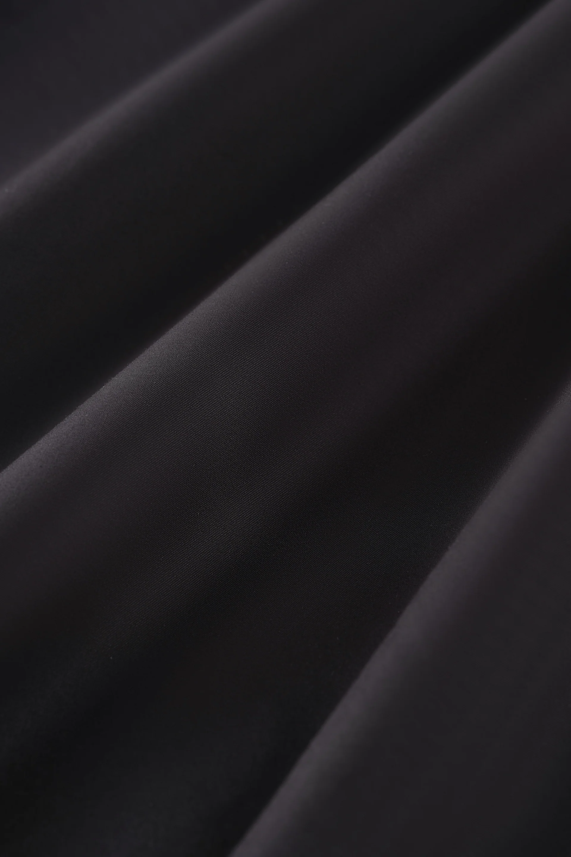 Wrinkle-Free Twill Dress Shirt | Black 48CDBK - Image 4